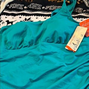 Catalina Blue One Piece Swimsuit Vibrant Swimwear